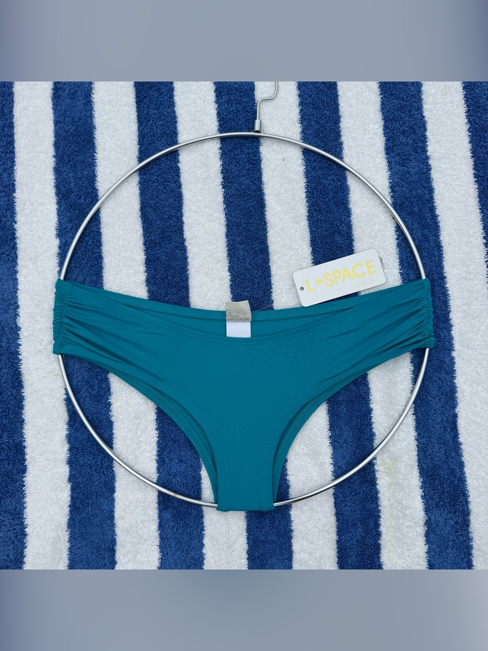 L*space Teal Bikini Bottoms - Women's Swimwear NWT